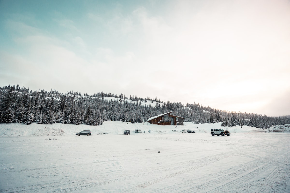 Parking at Val d'Isere